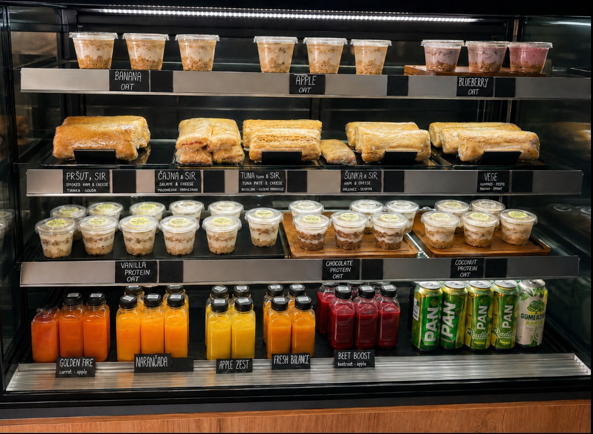 Coffee Break Grab and Go concept